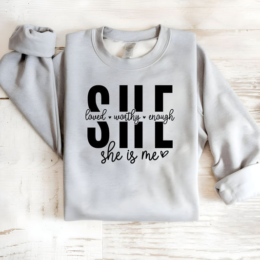 SHE IS Unisex Sweatshirt