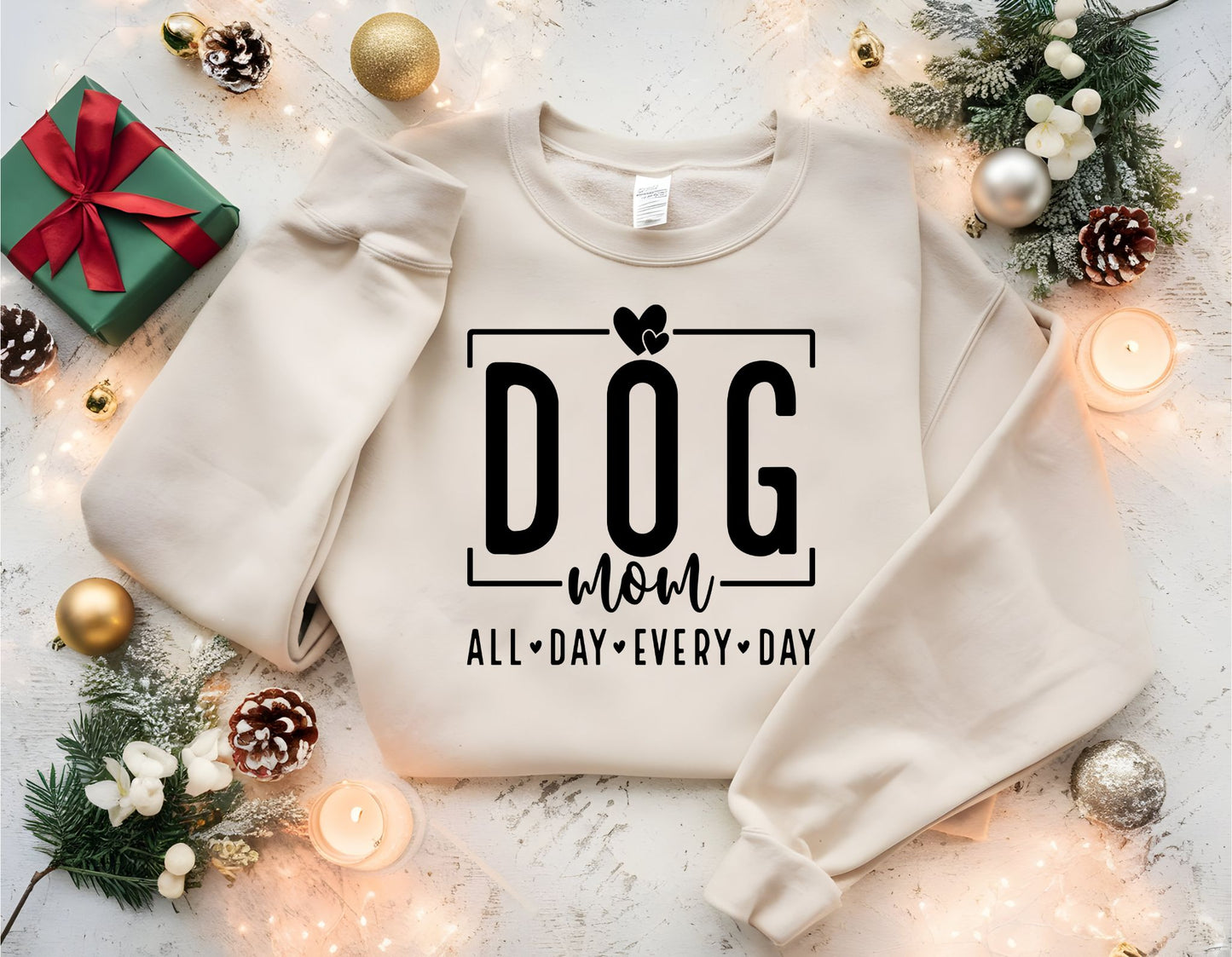 DOG MOM Unisex Premium Sweatshirt