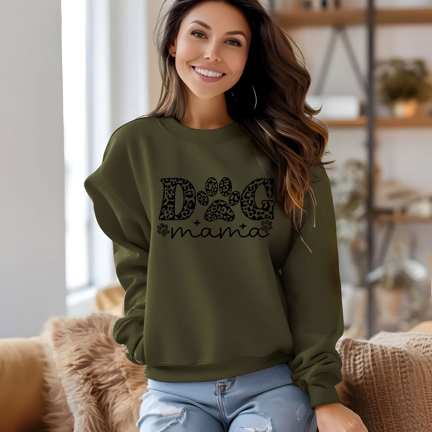 DOG MAMA Unisex Sweatshirt